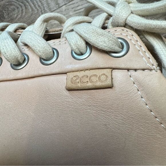ECCO | Soft 7 Leather Sneakers‎ Extra Wide - Picture 7 of 9